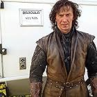 On the set "Dracula Untold"