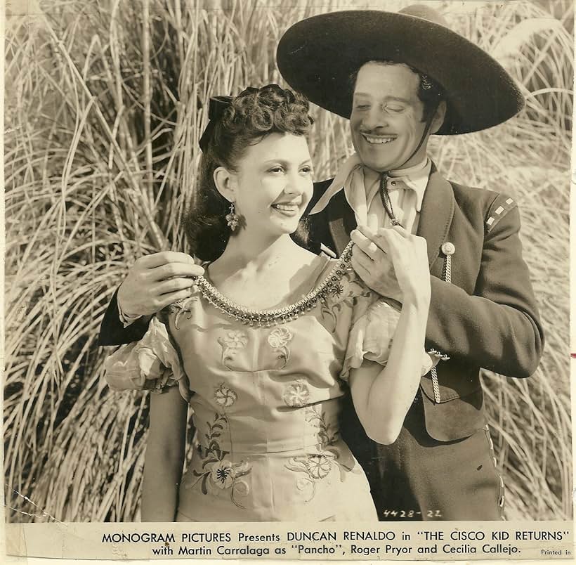 Cecilia Callejo and Duncan Renaldo in The Cisco Kid Returns (1945)