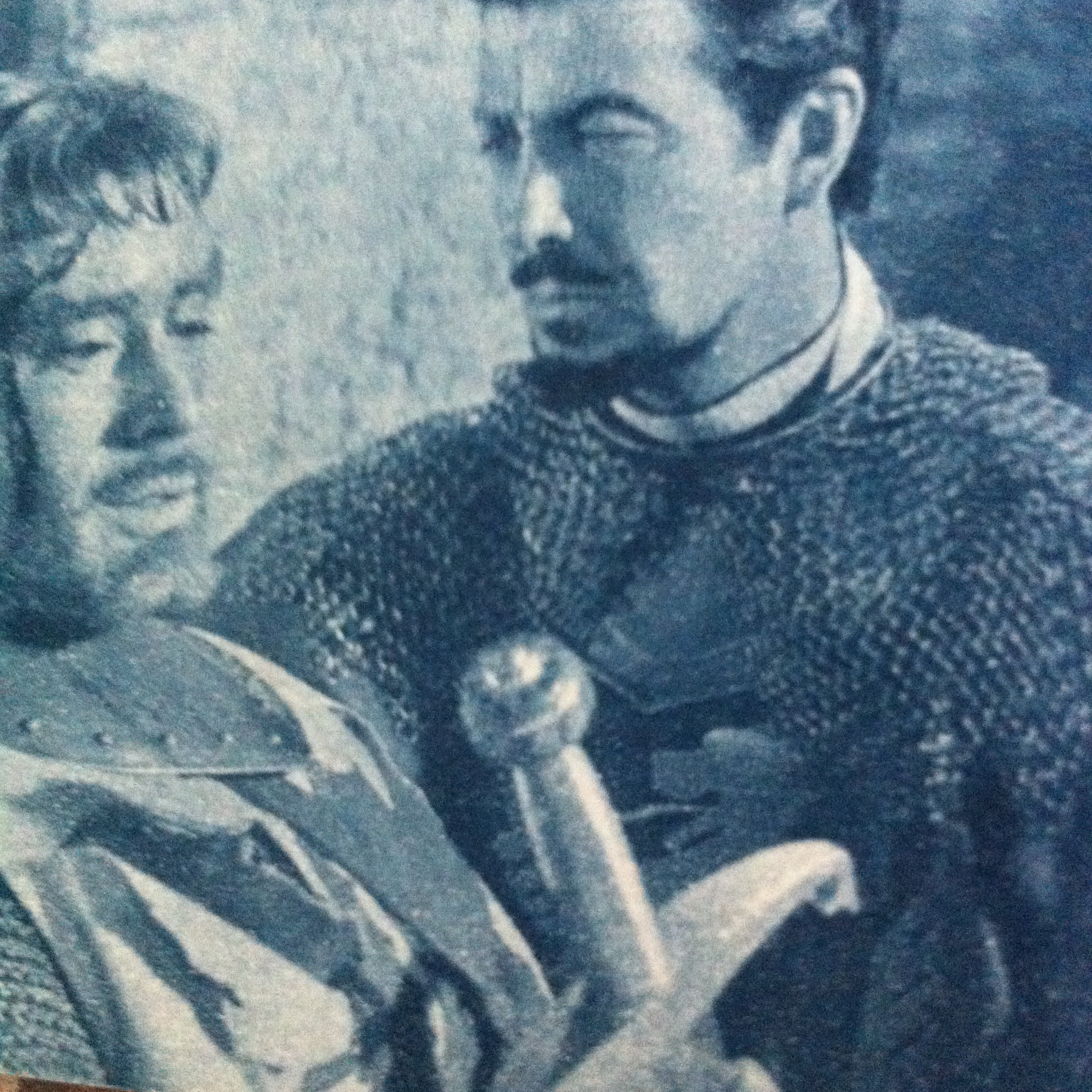 Robert Taylor and Mel Ferrer in Knights of the Round Table (1953)