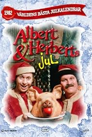 Sten-Åke Cederhök and Tomas von Brömssen in Albert & Herberts julkalender (1982)