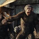 Sara Wiseman, Travis Jeffery, Owen Teague, and Lydia Peckham in Kingdom of the Planet of the Apes (2024)