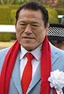 Antonio Inoki at an event for Dark Side of the Ring (2019)