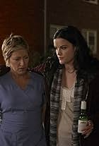 Edie Falco and Jaimie Alexander in Nurse Jackie (2009)