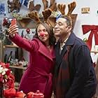 Liza Huget and Harry Lennix in A Christmas Together with You (2021)