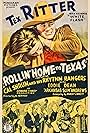 Tex Ritter, Cal Shrum, Cal Shrum and His Rhythm Rangers, and White Flash in Rollin' Home to Texas (1940)