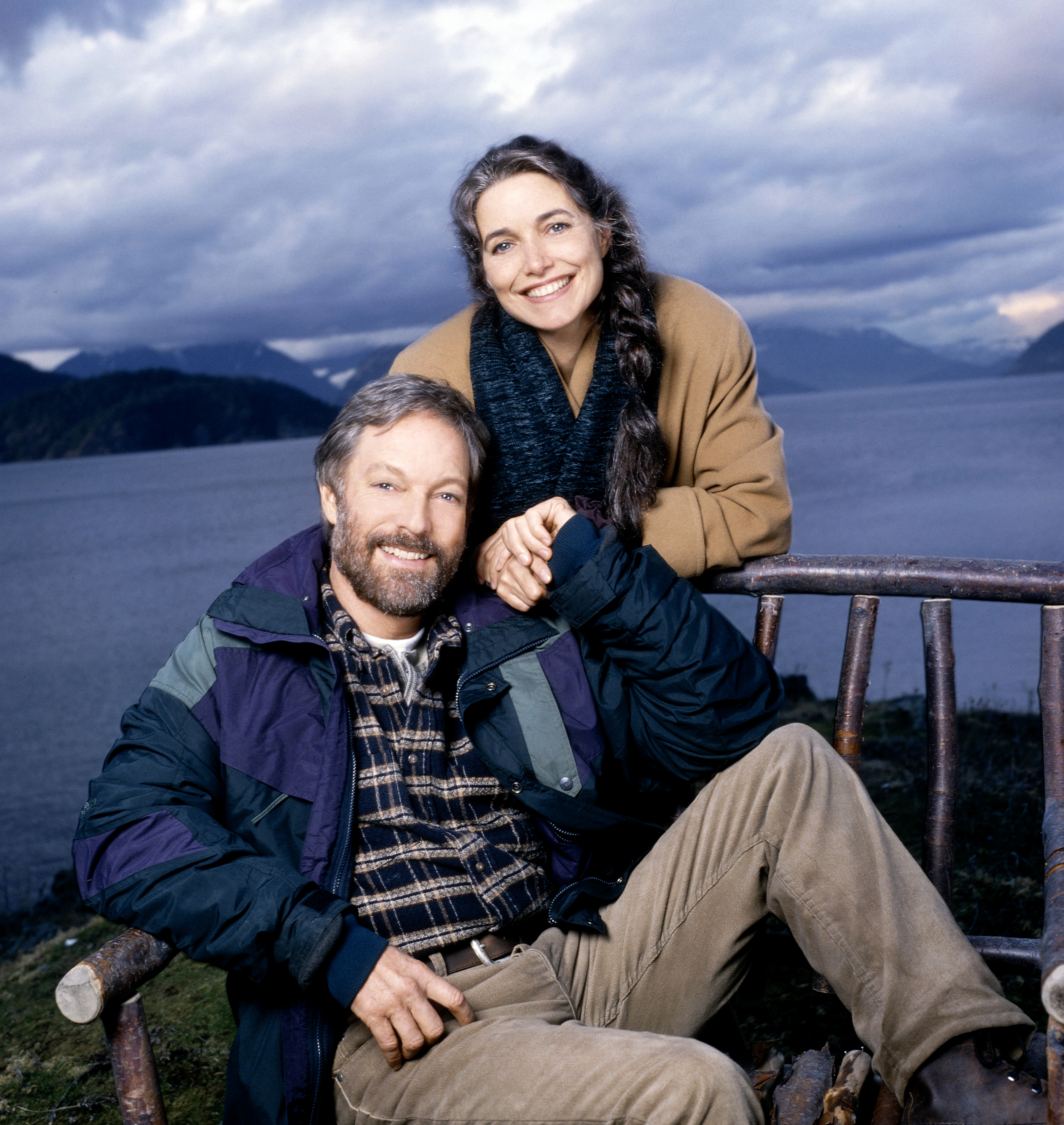 Karen Allen and Richard Chamberlain in All the Winters That Have Been (1997)