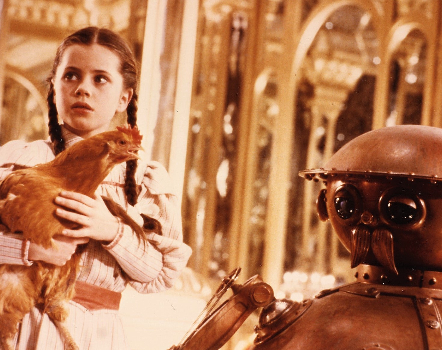 Fairuza Balk, Sean Barrett, Denise Bryer, Tim Rose, Michael Sundin, and Mak Wilson in Return to Oz (1985)