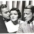 Charles Boyer, Claudette Colbert, and Clive Brook in The Man from Yesterday (1932)