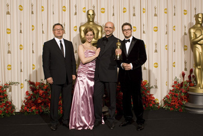 For Best live action short film, The Oscar® is awarded to Jochen Alexander Freydank for "Spielzeugland (Toyland)" A Mephisto Film Production, backstage in the press room at the 81st Annual Academy Awards® from the Kodak Theatre in Hollywood, CA Sunday, February 22, 2009.