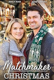 Corey Sevier and Emily Rose in Matchmaker Christmas (2019)