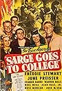 Alan Hale Jr., Candy Candido, Frankie Darro, Abe Lyman, Wingy Manone, Warren Mills, Noel Neill, Les Paul, June Preisser, Jess Stacy, Freddie Stewart, Joe Venuti, Jerry Wald, Jack McVea, and The Jam Session in Sarge Goes to College (1947)