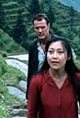 Fu Chong and Sebastian Koch in Die Rückkehr des schwarzen Buddha (2000)