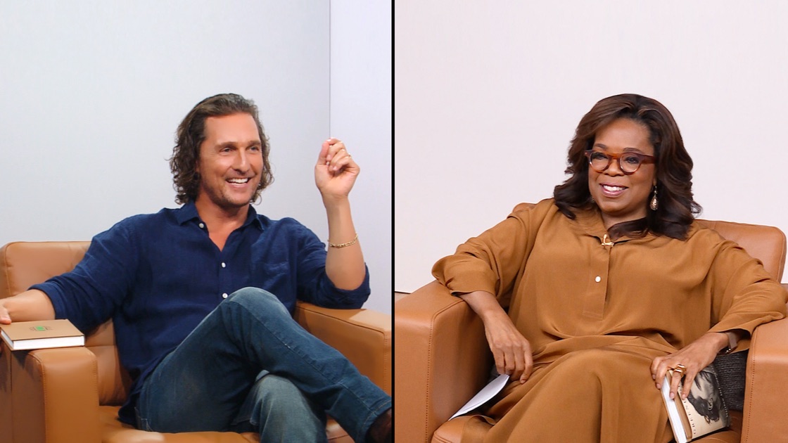 Matthew McConaughey and Oprah Winfrey in The Oprah Conversation (2020)