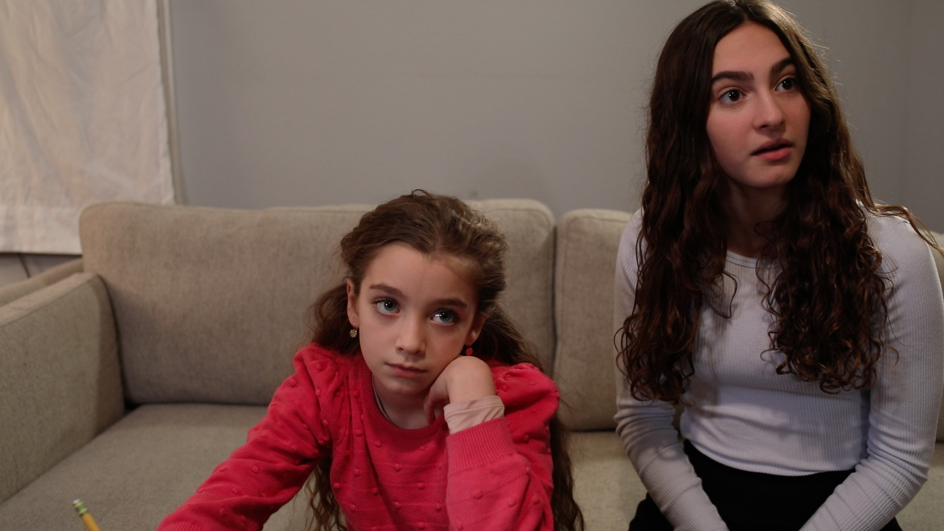 Emma Pearson and Ariella Mossey in Stay Out of the Basement (2023)