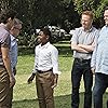 Nathan Lane, Jesse Tyler Ferguson, Eric Stonestreet, Christian Barillas, Aubrey Anderson-Emmons, and Cedric Joe in Modern Family (2009)