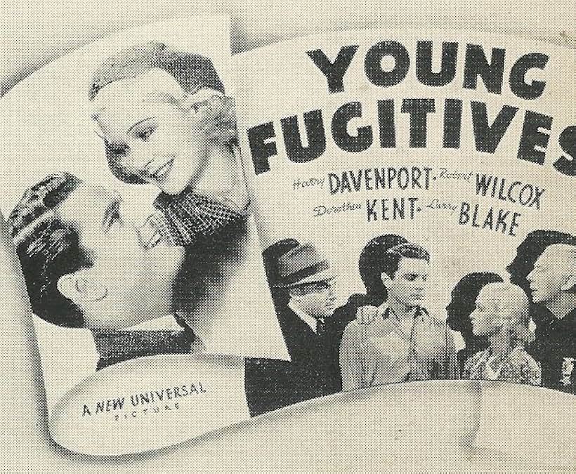 Harry Davenport, Larry J. Blake, Dorothea Kent, and Robert Wilcox in Young Fugitives (1938)