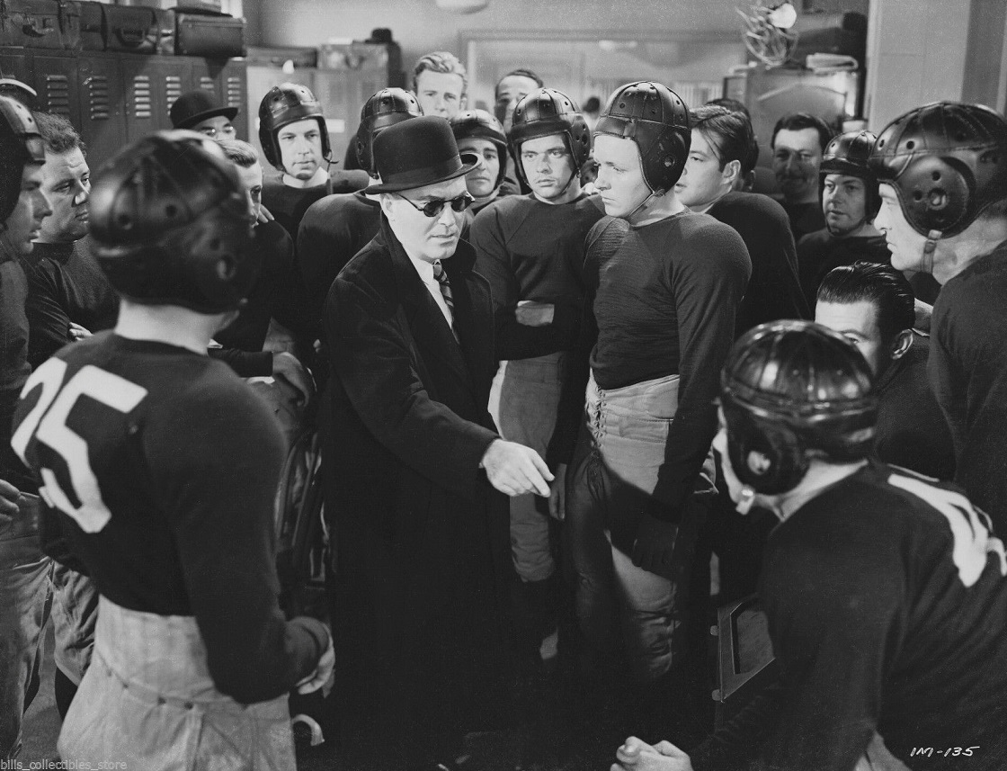 Pat O'Brien, Steve Barclay, Robert Benton, Fred Kohler Jr., Harold Landon, Larry Lund, Greg McClure, Mel Shubert, and George Tyne in The Iron Major (1943)