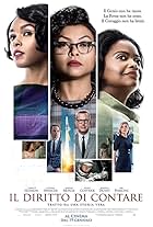 Kevin Costner, Kirsten Dunst, Taraji P. Henson, Octavia Spencer, Jim Parsons, and Janelle Monáe in Il diritto di contare (2016)