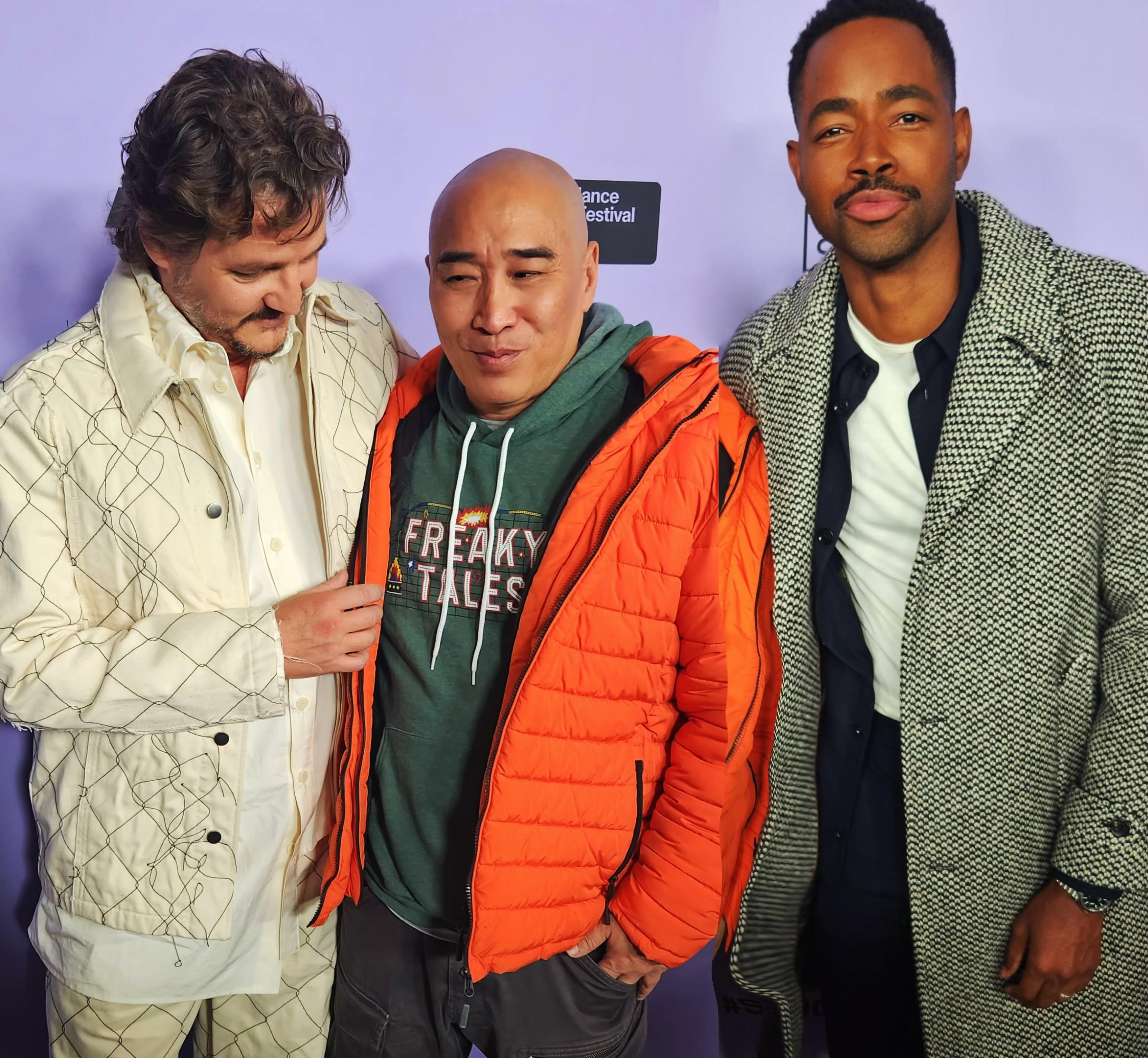 Pedro Pascal, Ron Yuan and Jay Ellis at Sundance Opening Night Premier of “Freaky Tales”