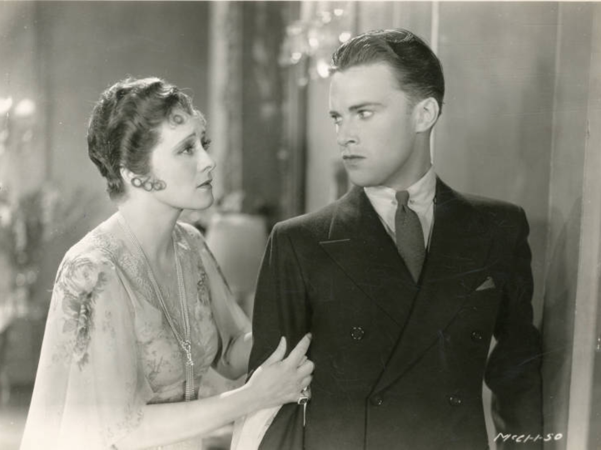 Raymond Hackett and Irene Rich in On Your Back (1930)