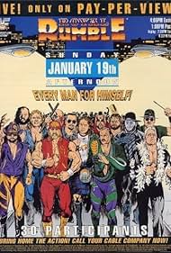 Hulk Hogan, Mark Calaway, Sid Eudy, Ric Flair, Mike Hegstrand, Joe Laurinaitis, Roddy Piper, Randy Savage, Robert Remus, Jake Roberts, John Tenta, and Ray Traylor in Royal Rumble (1992)