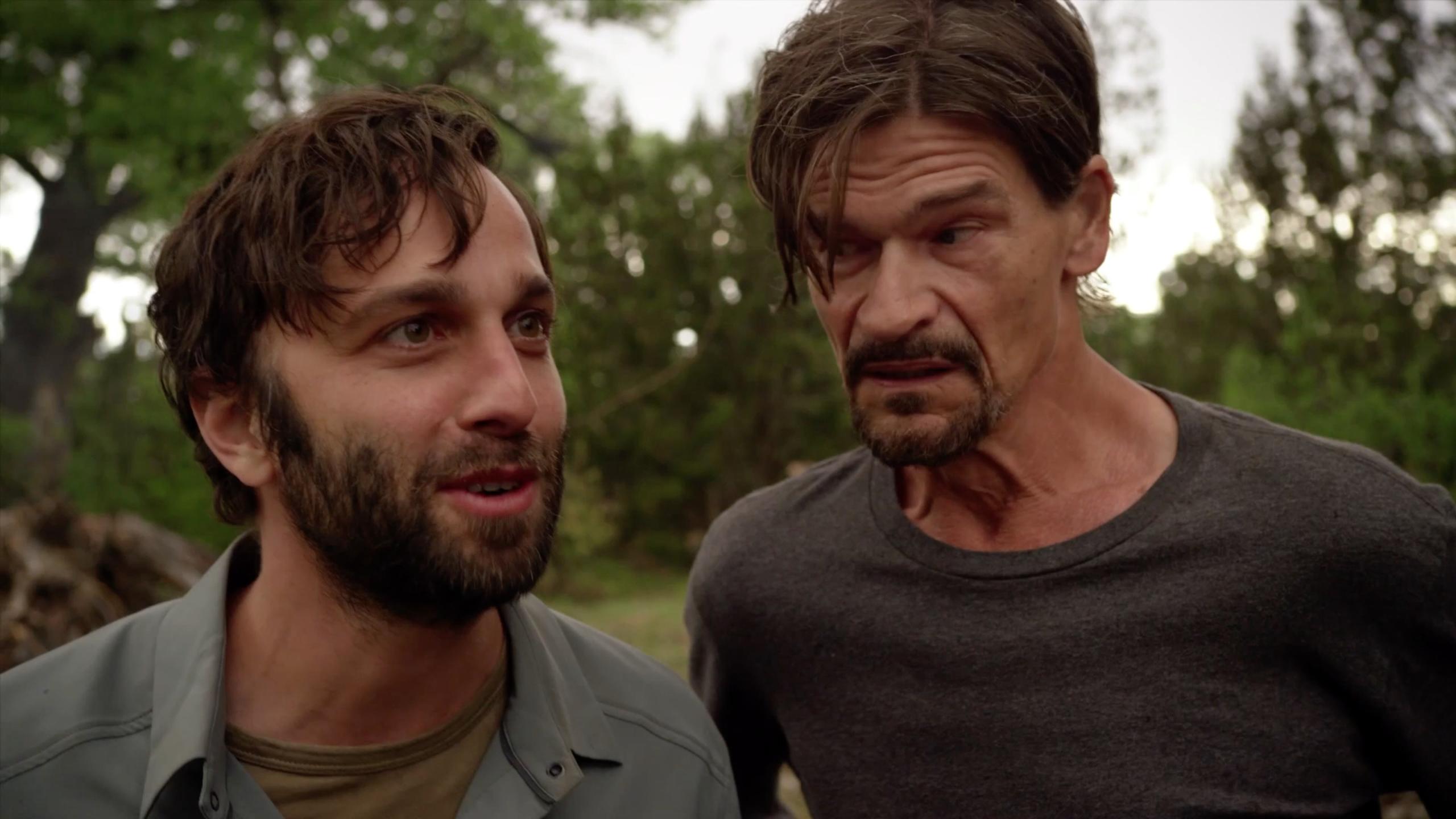 Mike Damus and Don Swayze in Longmire on Netflix