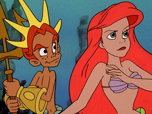 Jodi Benson and Whit Hertford in The Little Mermaid (1992)