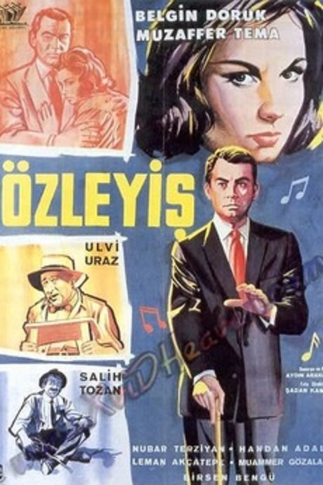 Belgin Doruk, Muzaffer Tema, Salih Tozan, and Ulvi Uraz in Özleyis (1961)