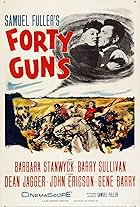 Barbara Stanwyck and Barry Sullivan in Forty Guns (1957)