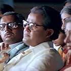 Gautami, Mohanlal, Prakash Raj, and Revathi in Iruvar (1997)