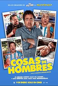 Felipe Braun, Boris Quercia, Marcial Tagle, and Pablo Zúñiga in Cosas de hombres (2020)