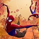 Jake Johnson and Shameik Moore in Spider-Man: Into the Spider-Verse (2018)