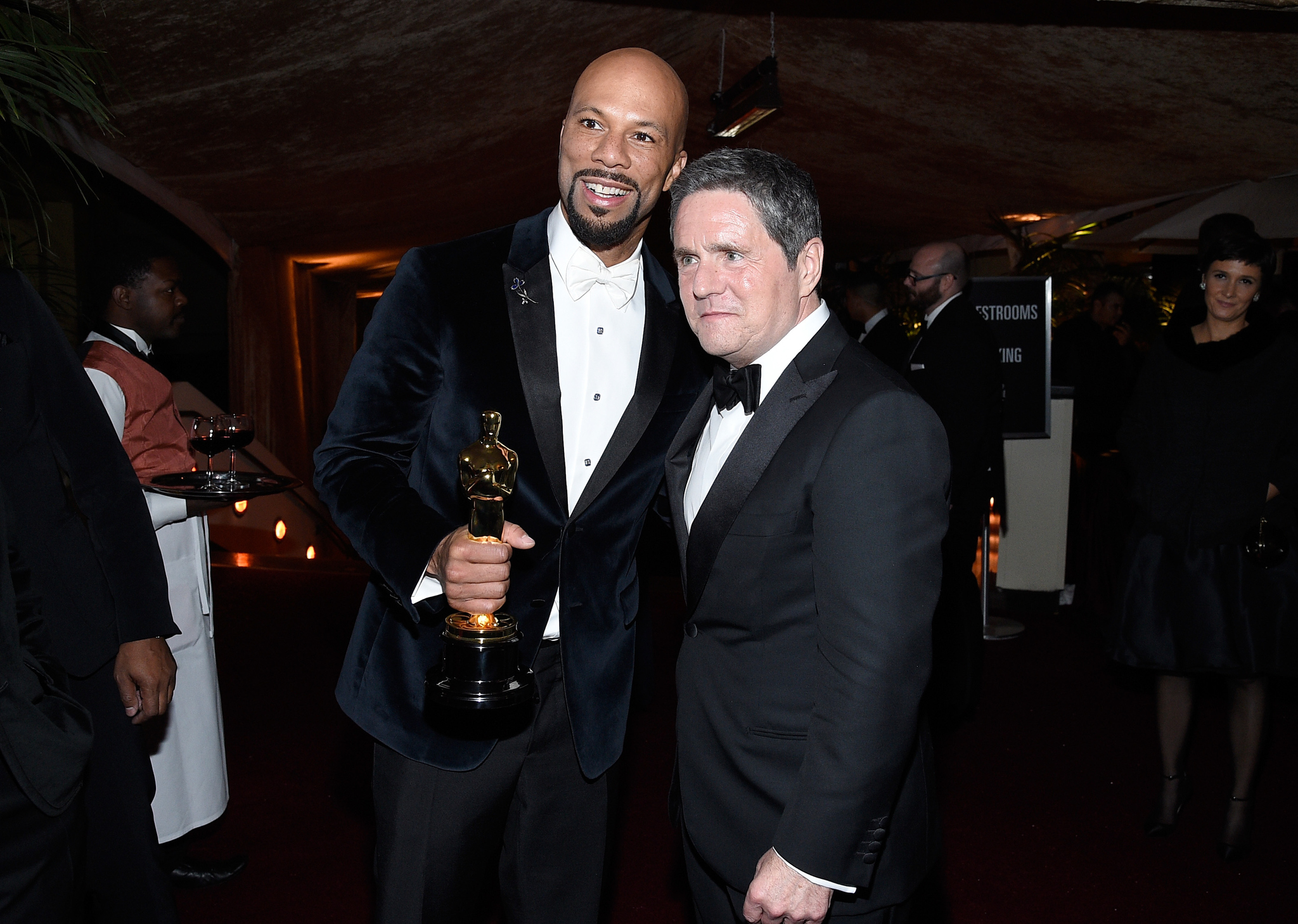 Brad Grey and Common at an event for The Oscars (2015)