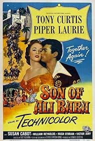 Tony Curtis and Piper Laurie in Son of Ali Baba (1952)