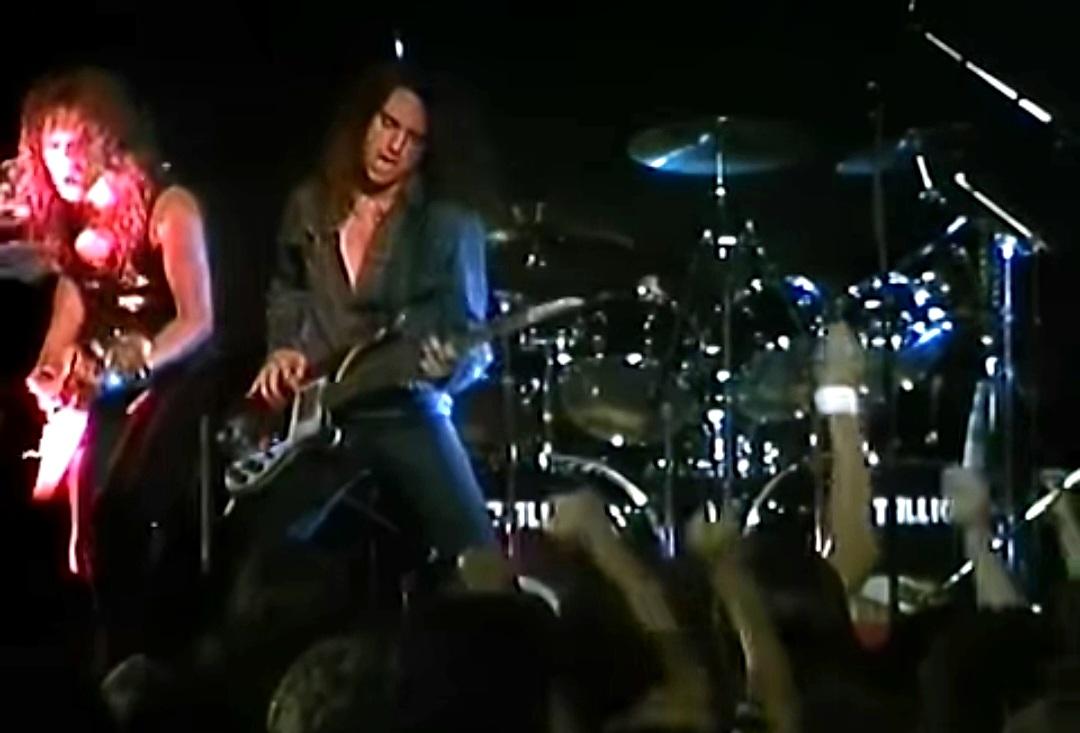 Lars Ulrich, James Hetfield, Metallica, and Cliff Burton in Ode to Harold