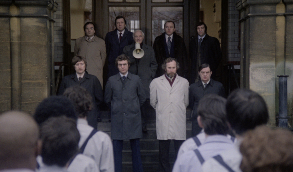 Bill Dean, John Grillo, Peter Howell, Philip Jackson, John Judd, and P.H. Moriarty in Scum (1979)