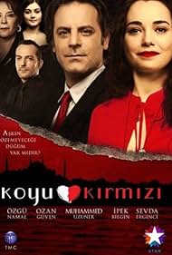 Ozan Güven, Özgü Namal, and Muhammet Uzuner in Koyu Kirmizi (2012)