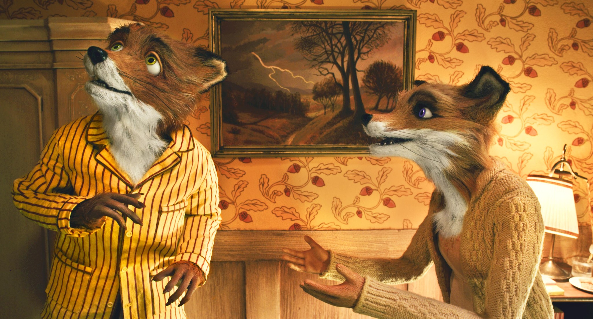 George Clooney and Meryl Streep in Fantastic Mr. Fox (2009)