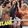 Cody Rhodes and Joshua Samuel Fatu in WWE Fastlane (2023)