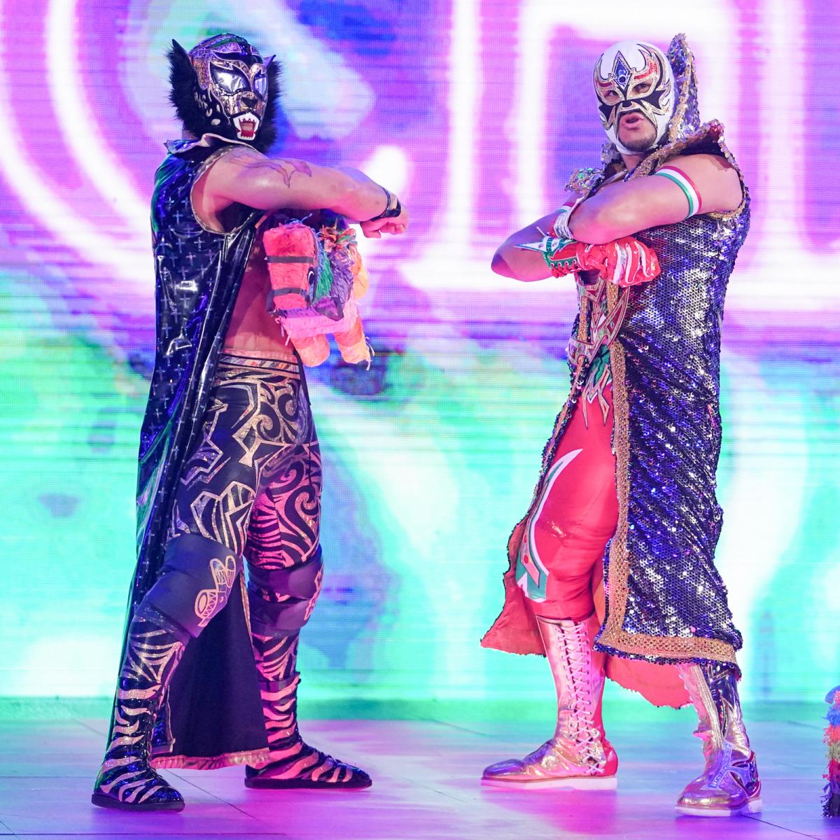 Mascara Dorada and Jose Cordero in WWE Survivor Series (2019)