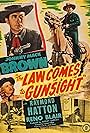 Johnny Mack Brown and Reno Browne in The Law Comes to Gunsight (1947)