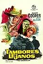 Gary Cooper, Mari Aldon, and Larry Carper in Tambores lejanos (1951)