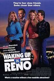 Charlize Theron, Patrick Swayze, Billy Bob Thornton, Natasha Richardson, and Panagiotis Golfis in Waking Up in Reno (2002)