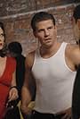 David Boreanaz, Emily Deschanel, and Aaron D. Spears in Bones (2005)