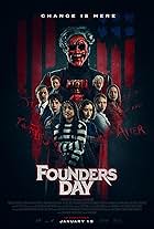 Jayce Bartok, Catherine Curtin, Amy Hargreaves, William Russ, Emilia McCarthy, Naomi Grace, Olivia Nikkanen, and Devin Druid in Founders Day (2023)