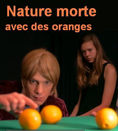 Frédéric Moulin and Laura d'Assche in Nature morte avec des oranges (2016)