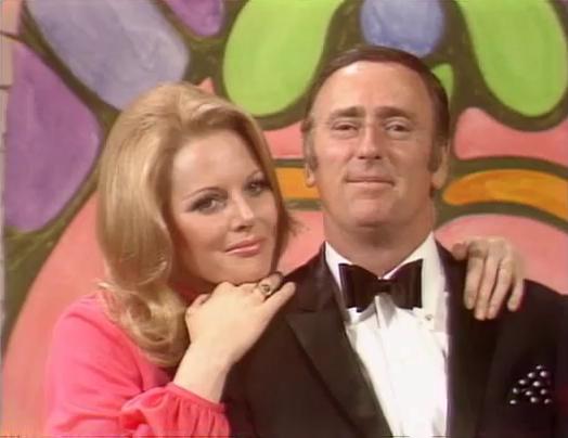 Sivi Aberg and Dick Martin in Laugh-In (1967)