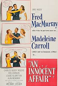 Madeleine Carroll and Fred MacMurray in An Innocent Affair (1948)