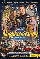 Péter Scherer, Lia Pokorny, Emöke Zsigmond, Tamás Szabó Kimmel, András Ötvös, and Vivien Rujder in Nagykarácsony (2021)