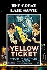 Laurence Olivier, Lionel Barrymore, and Elissa Landi in The Yellow Ticket (1931)